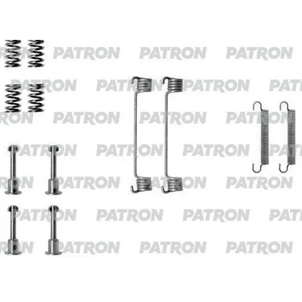 Комплект монтажный тормозных колодок барабанных PEUGEOT: 605 89-99 PATRON PSRK0066