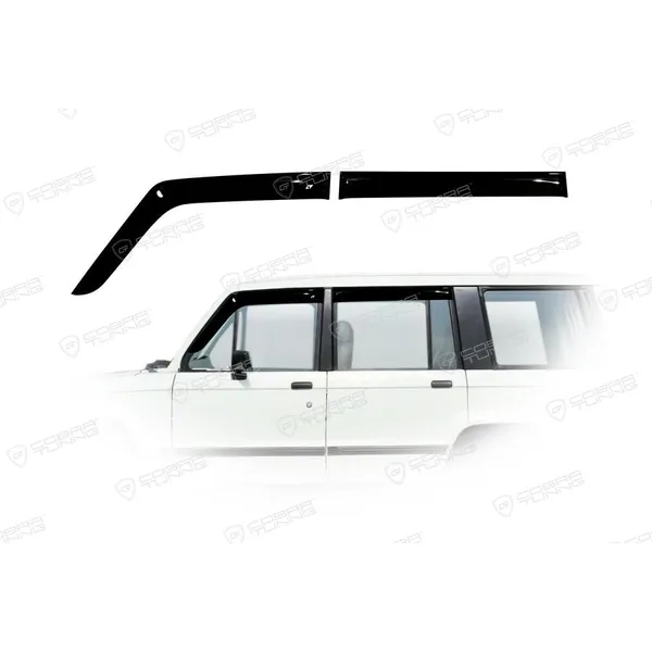 Дефлектора на окна Isuzu Trooper 5d 1981-1991EuroStandard деф.окон Cobra Tuning IE40481