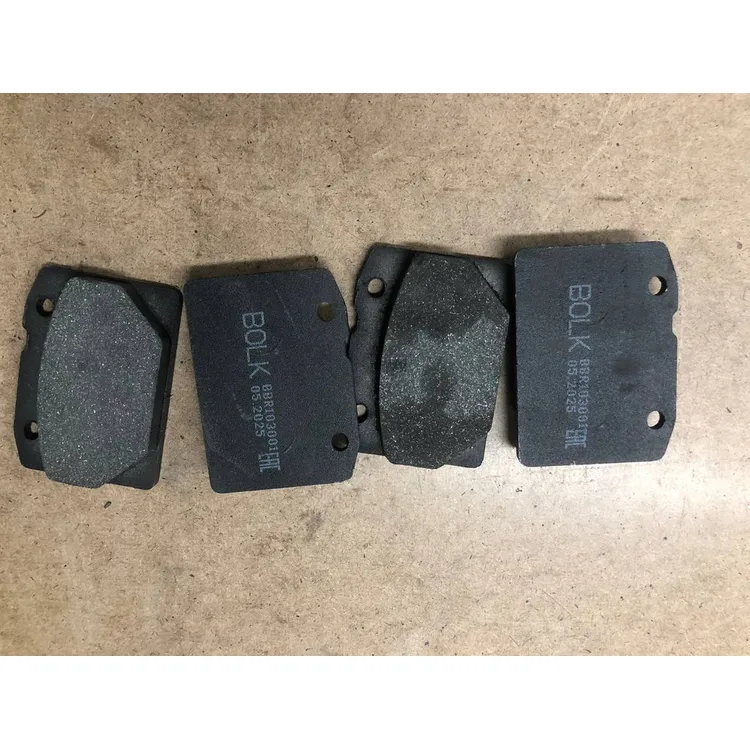 Колодки тормозные передние, Уценка ВАЗ 2101-07 BOLK BBR103001-N0 Уценка