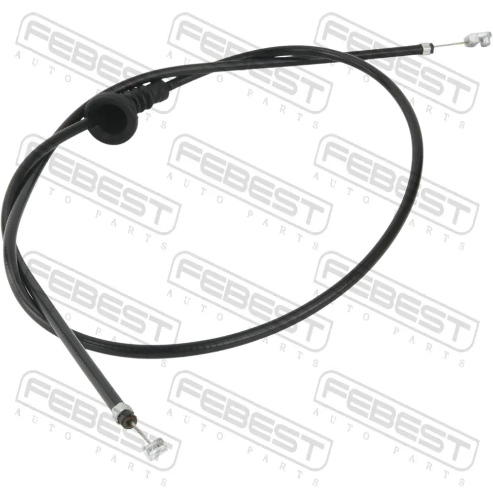 Трос привода открывания замка капота BMW 3 E90 2004-2008 [ECE] FEBEST 19101-E87