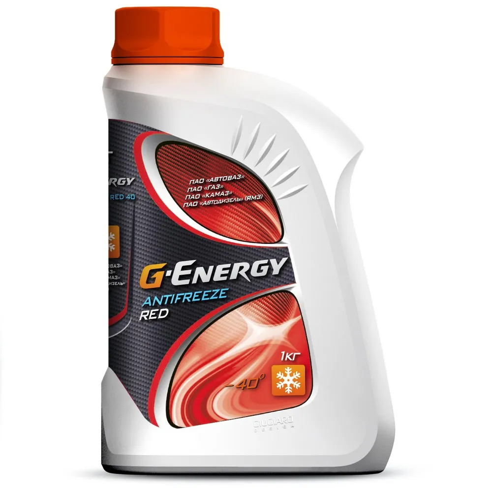Антифриз G-Energy RED 40 готовая -40 красный 1 л 2422210264