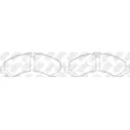 Колодки дисковые п. mitsubishi canter 3.0 10 NIBK PN3811