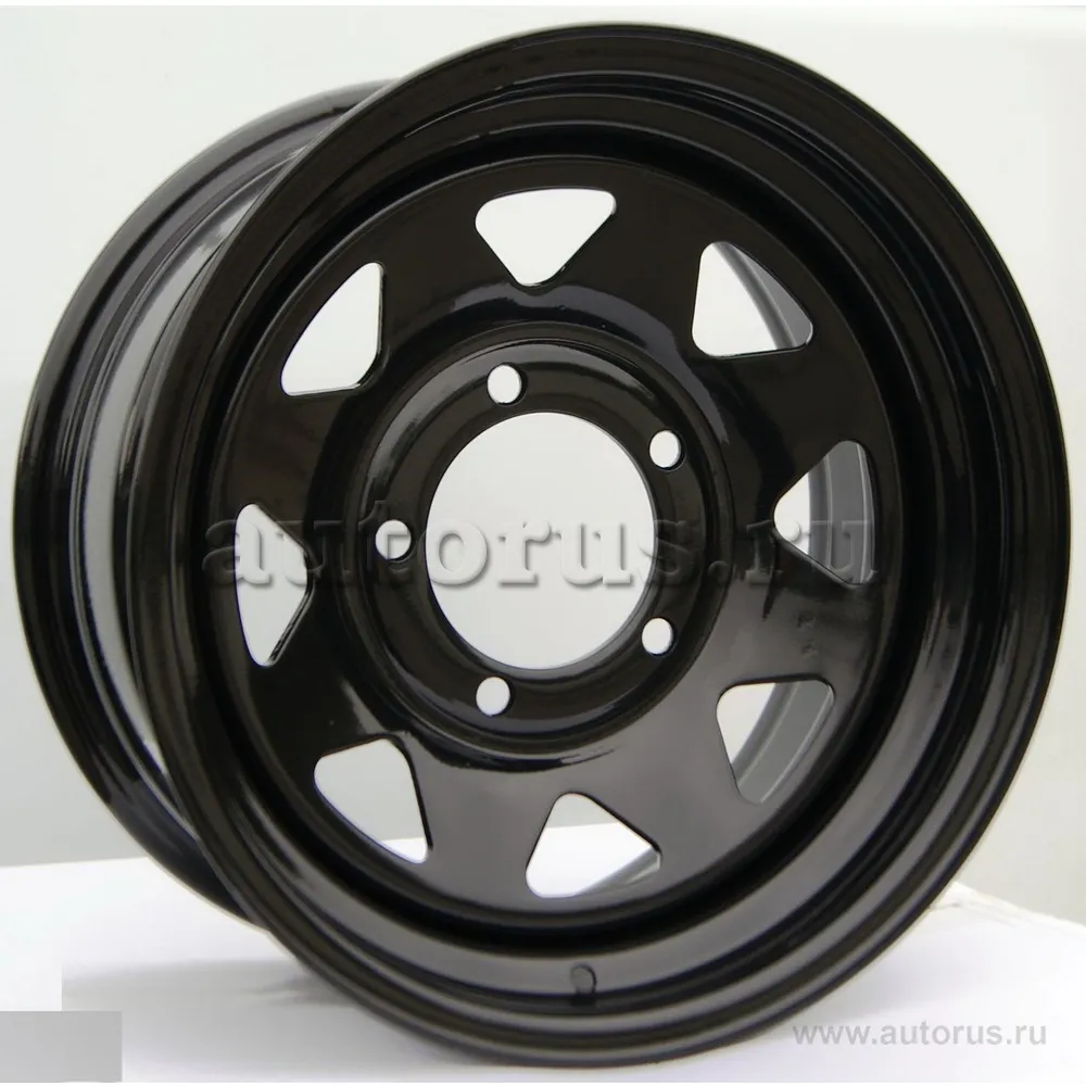 Диск штампованный R15 7J 5x139.7/110.5 ET0 Ikon MG81B Black S5002