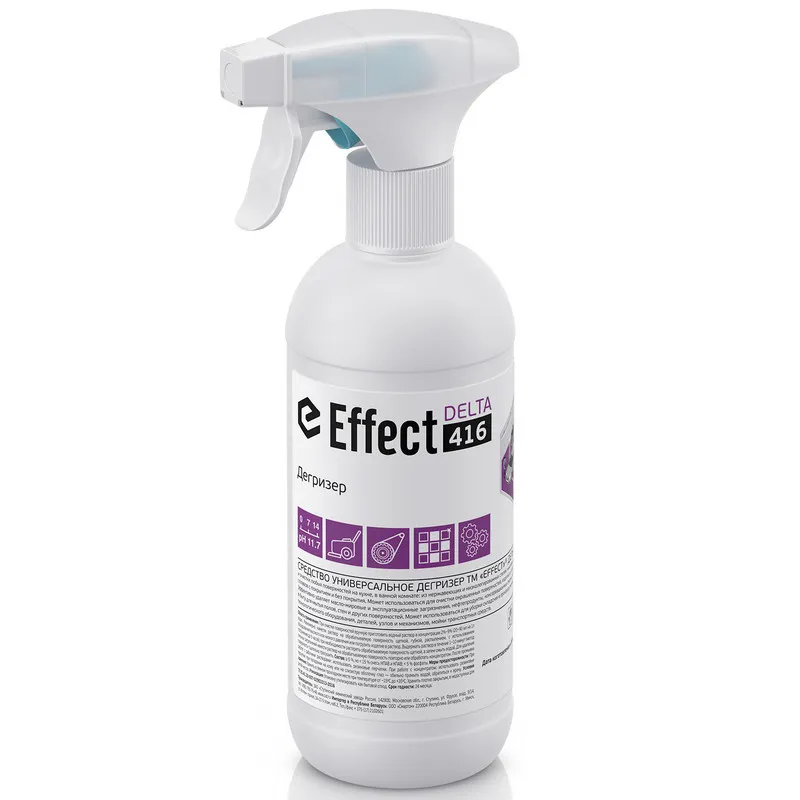 Профхим д/машин мойки щел дегризер от масло-жировых Effect/DELTA 416, 0,5л 789830