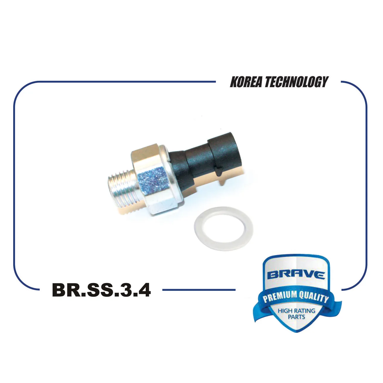 Датчик давления масла Daewoo Nexia,Chevrolet Lacetti16кл. BRAVE BR.SS.3.4
