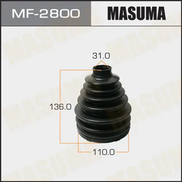 Пыльник ШРУСа TOYOTA LAND CRUISER MASUMA MF-2800