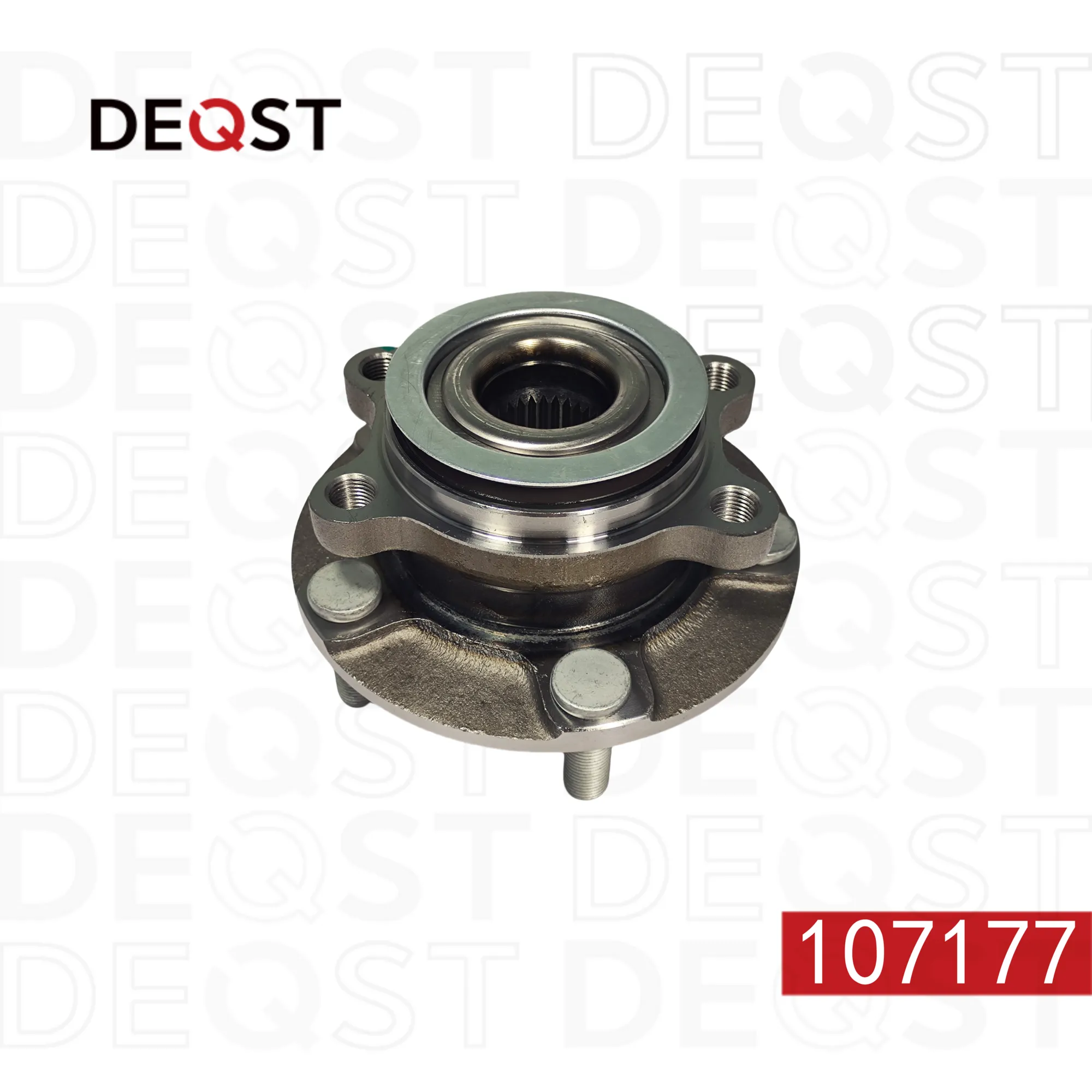 Ступица с подшипником в сборе передняя NISSAN QASHQAI/X-TRAIL 07- DEQST 107177