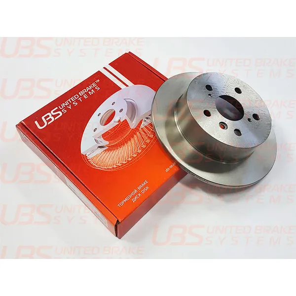 Диск тормозной для TOYOTA CAMRY V40 06-11 задний не вент., 1шт. UBS B2210003