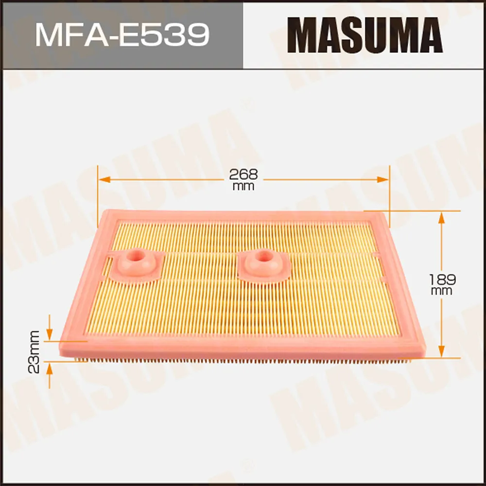 Фильтр воздушный AUDI A1 MASUMA MFA-E539