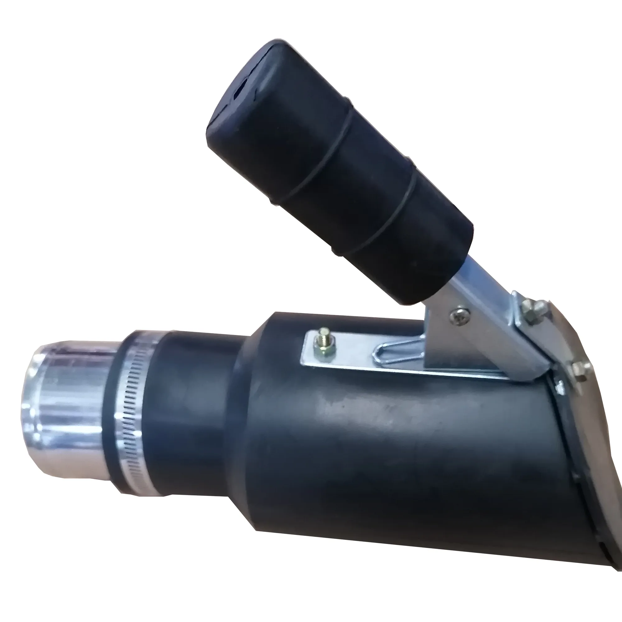 Насадка газоприемная круглая с наклонной крышкой 127 мм KraftWell KRW-EN-127 x