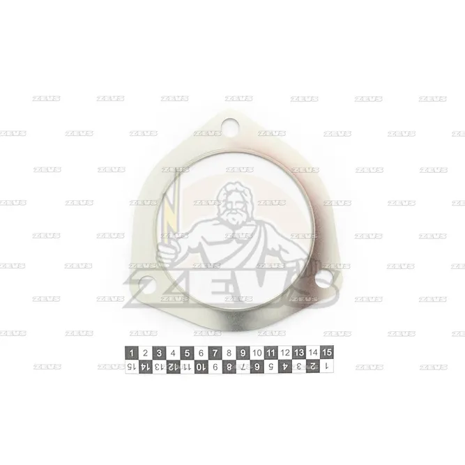 Прокладка глушителя ZEVS GEM-87-890