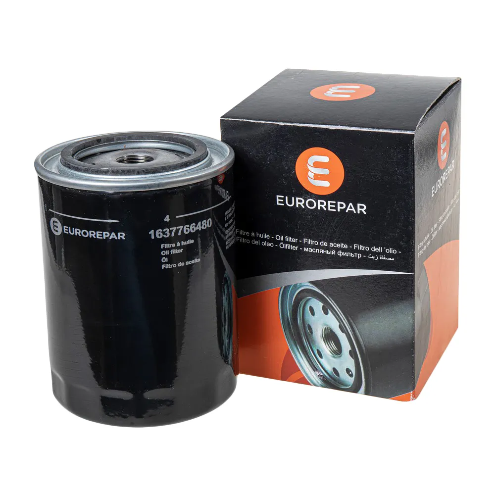 Фильтр масляный VW G2/G3/PASSAT/TRANSPORTER/ AUDI 80/100/A6 1.3D-2.5D EUROREPAR 1637766480