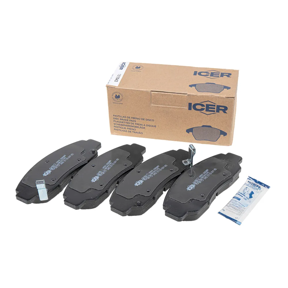 Колодки передние HONDA CIVIC 4D 06- ICER 181543