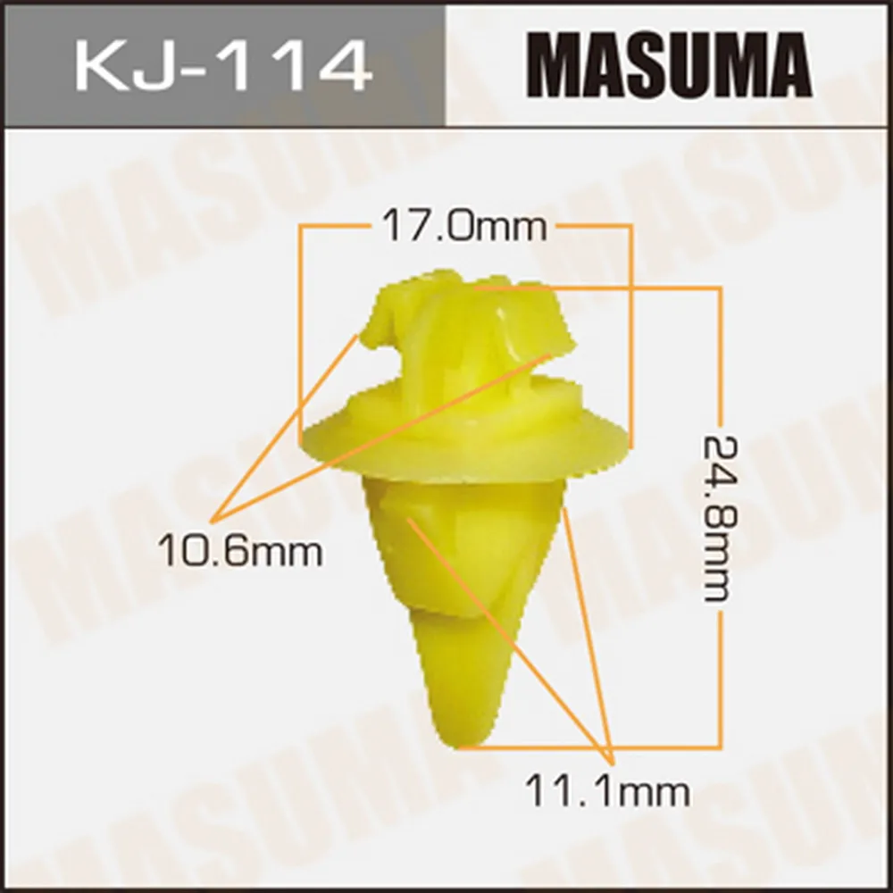 Клипсаtoyota 4runner hilux starlet4runner tundra 99 MASUMA KJ114