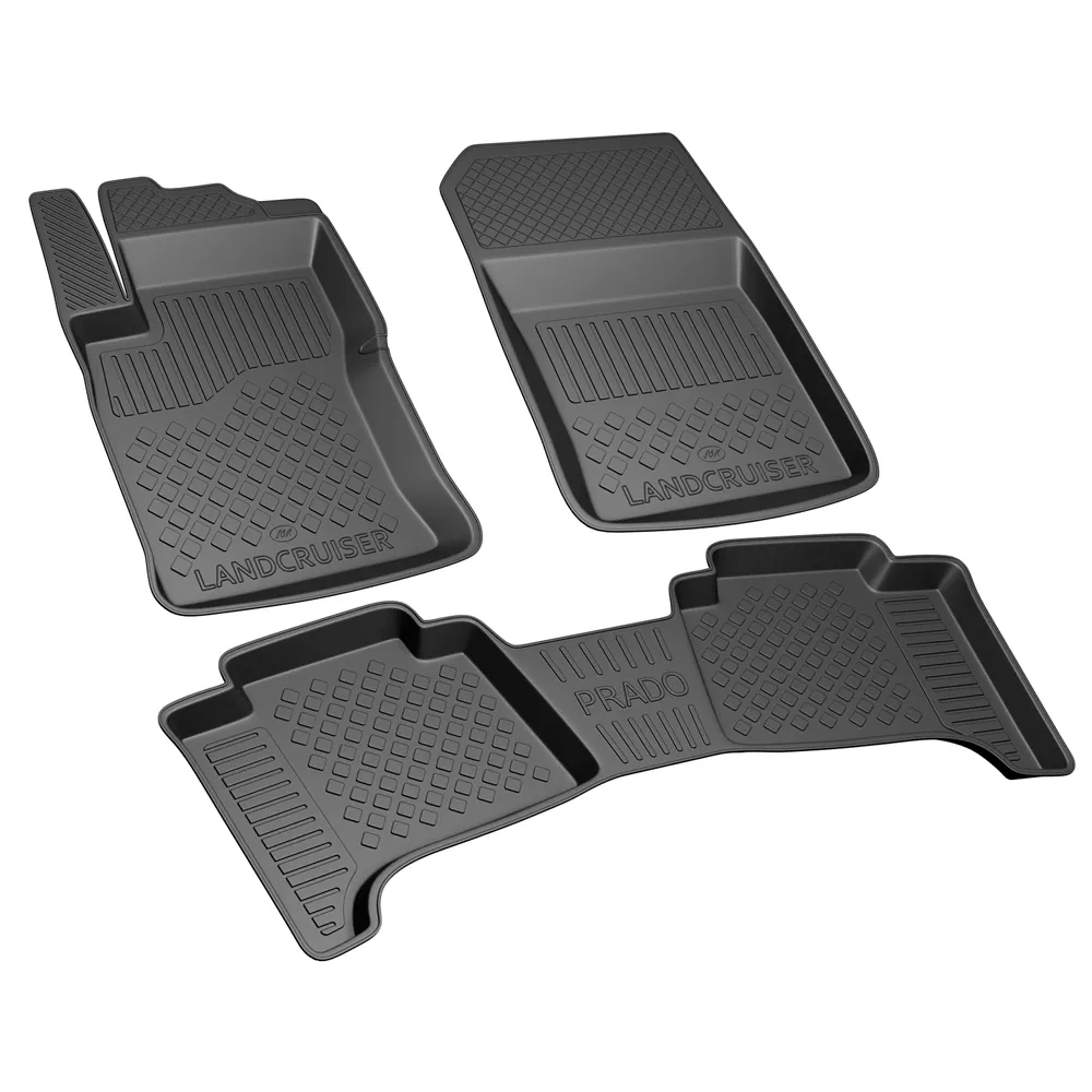 Коврики в салон Toyota Land Cruiser Prado 120 (02-09) Rezkon 1034030100