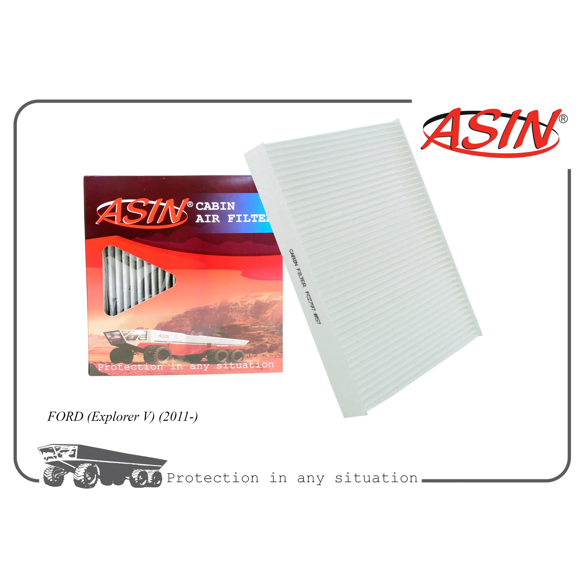 Фильтр салонный AE9Z-19N619-A/ASIN.FC2797 ASIN ASIN ASINFC2797