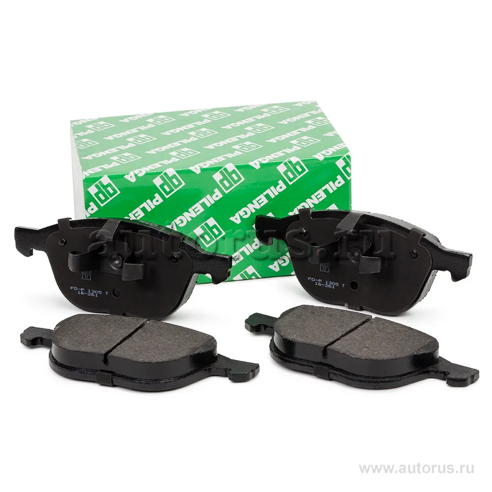 Колодки тормозные дисковые передние, усиленные для FORD FOCUS 2, FOCUS 3, C-MAX, MAZDA 3, MAZDA 5, VO PILENGA FD-P 1305 T
