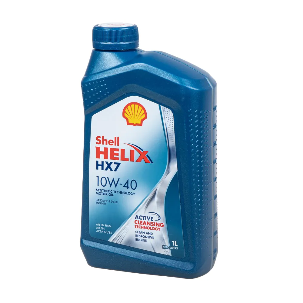 Масло моторное SHELL Helix HX7 SP 10W-40 полусинтетическое 1 л 550051574