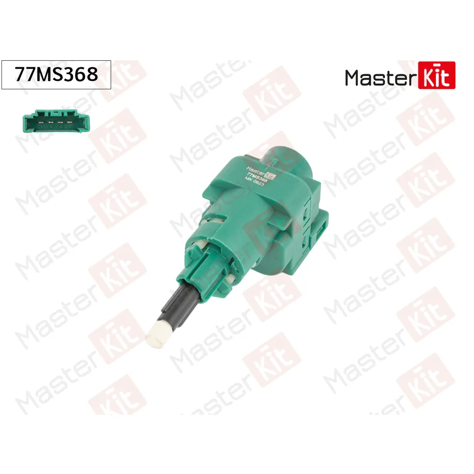 Датчик, включение стоп-сигнала VW BORA, GOLF IV, T4, T5 MASTERKIT 77MS368