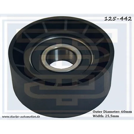 Ролик обводной привод.ремня RENAULT CLIO II/KANGOO/LAGUNA I-II/LOGAN/MEGANE I 1,4-2,0 16V STARKE 125-442