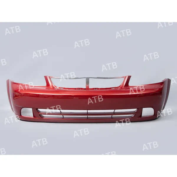 Бампер CHEVROLET LACETTI 2004-2013 седан универсал передний красный 70U под ПТФ ATB 1ACL101YF70U
