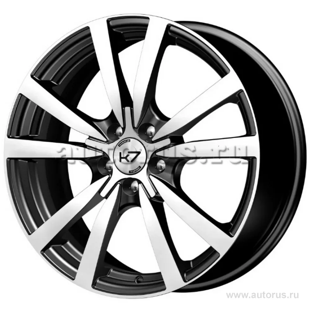 Диск литой R17 7J 5x114.3/60.1 ET45 K7 к107 Посейдон Домино z0128