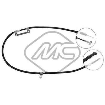ТРОС РУЧНИКА MAZ 626 GE-MX6 ALL DX-RH Metalcaucho 82207