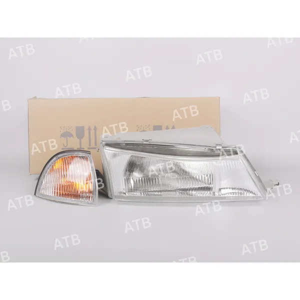 Блок фара Daewoo Nexia 1 1997-2008 (N100) под мех. кор. в сборе правая ATB 1ADN1081QR