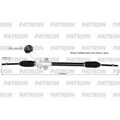 Рейка Рулевая KIA SOUL 2008- PATRON PSG3253