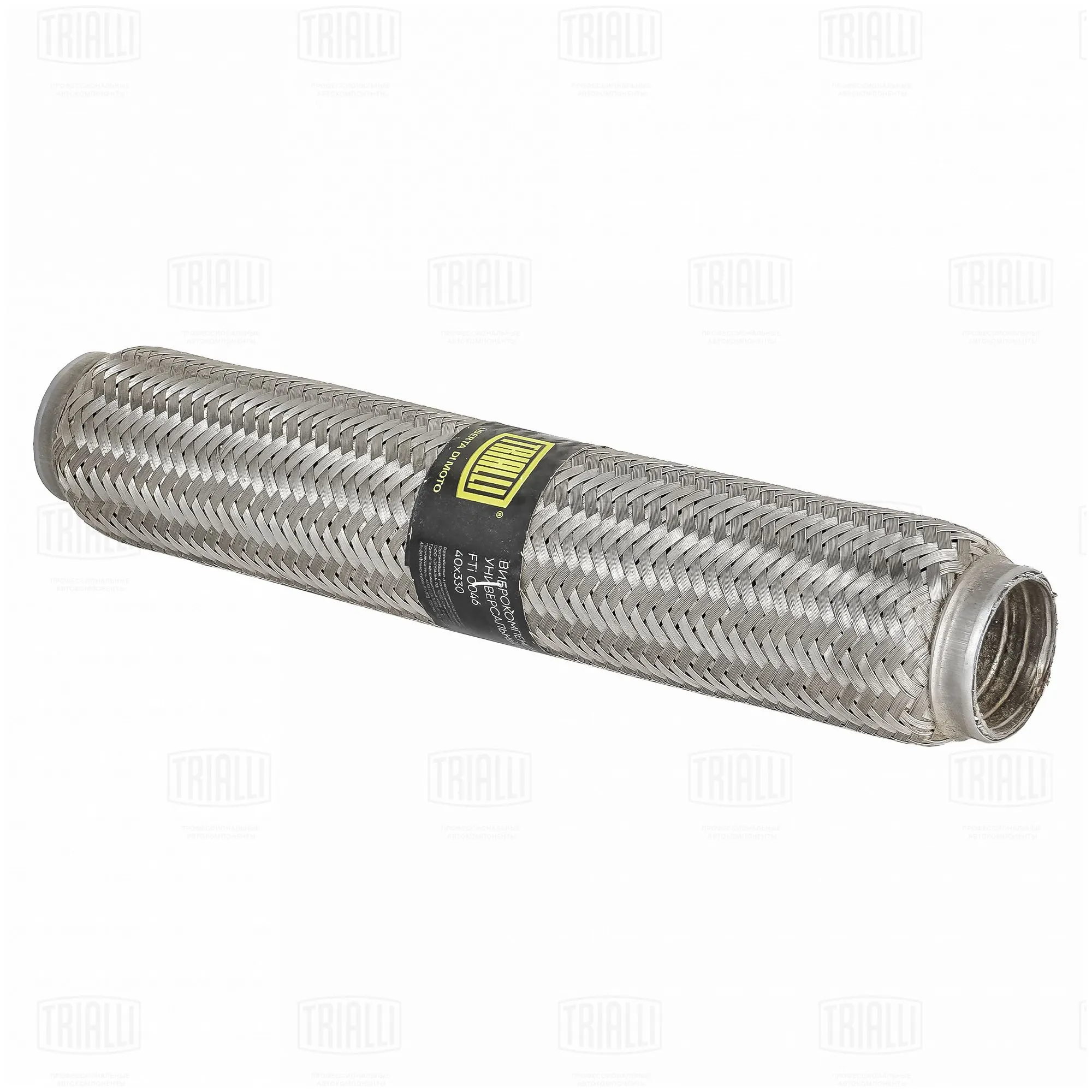 Виброкомпенсатор вых. трубы (Гофра) 40x330 InterLock (нерж. сталь) TRIALLI FTi 0046