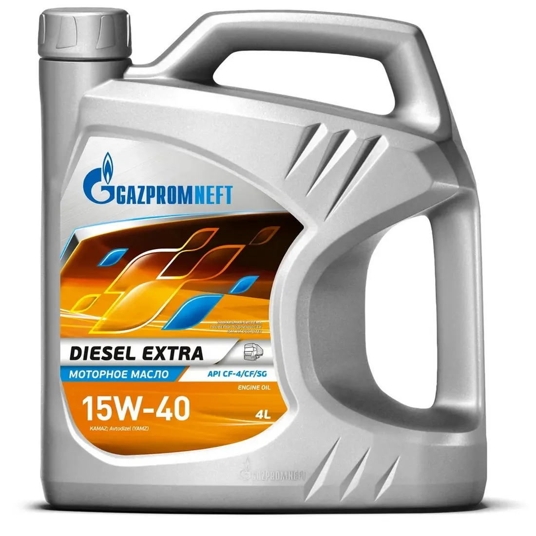 Масло моторное Gazpromneft Diesel Extra 15W-40 минеральное 4 л 2389901353