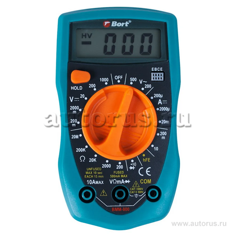 Мультитестер цифровой BORT B мм -800 91271150