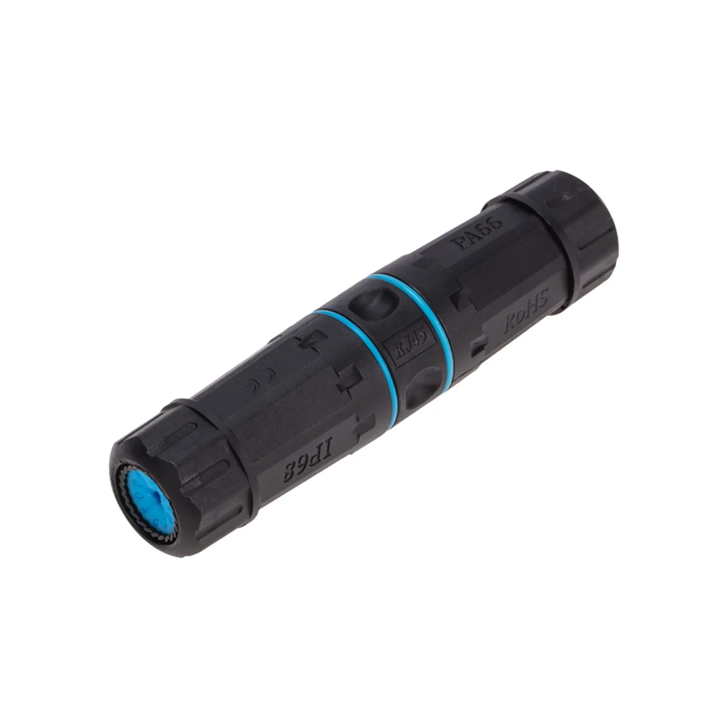 Индустриальный проходной адаптер уличный, RJ-45(8P8C), FTP, CAT 6, IP68 REXANT 02-0283