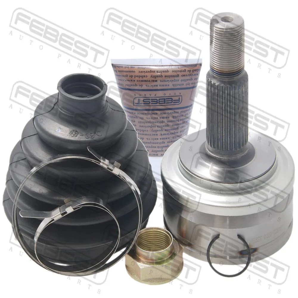 ШРУС наружный 23x61x26 TOYOTA Auris 07->/Corolla 06-> FEBEST 0110-ZZE150