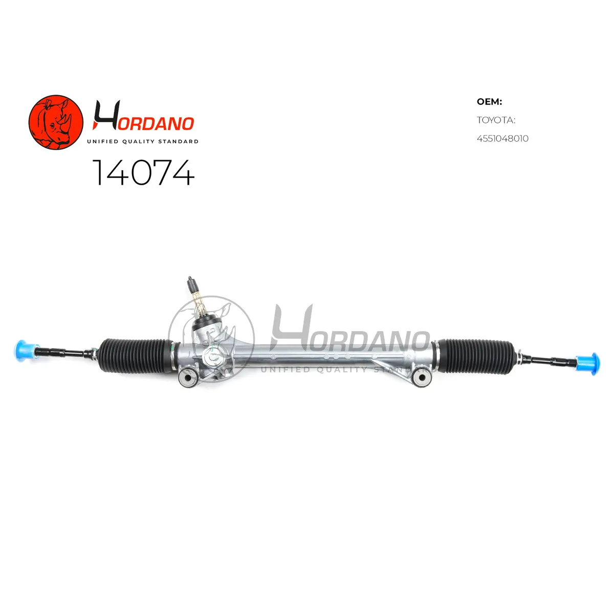 Рейка рулевая TOYOTA HIGHLANDER II Hordano 14074