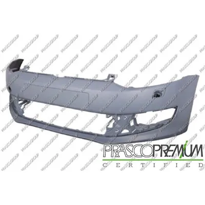 Бампер передний (а/м с омывателями фар) Premium / VW Polo 10~ PRASCO VG0231011