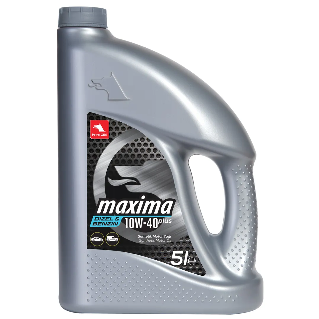 Масло моторное Petrol Ofisi MAXIMA PLUS 10W-40 5 л 11144-65YG