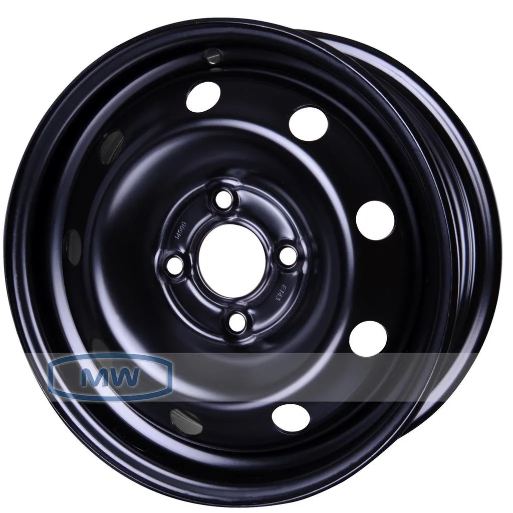 Диск штампованный R14 5.5J 4x100/60.1 ET43 Magnetto Black 14000 AM