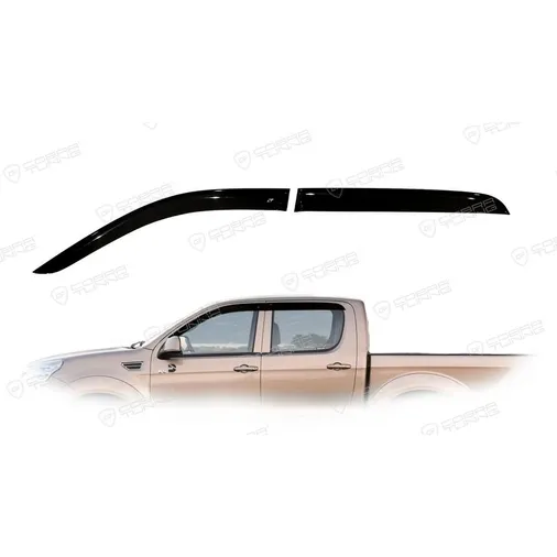 Дефлектора на окна Foton Tunland 2012EuroStandard деф.окон Cobra Tuning FE40312