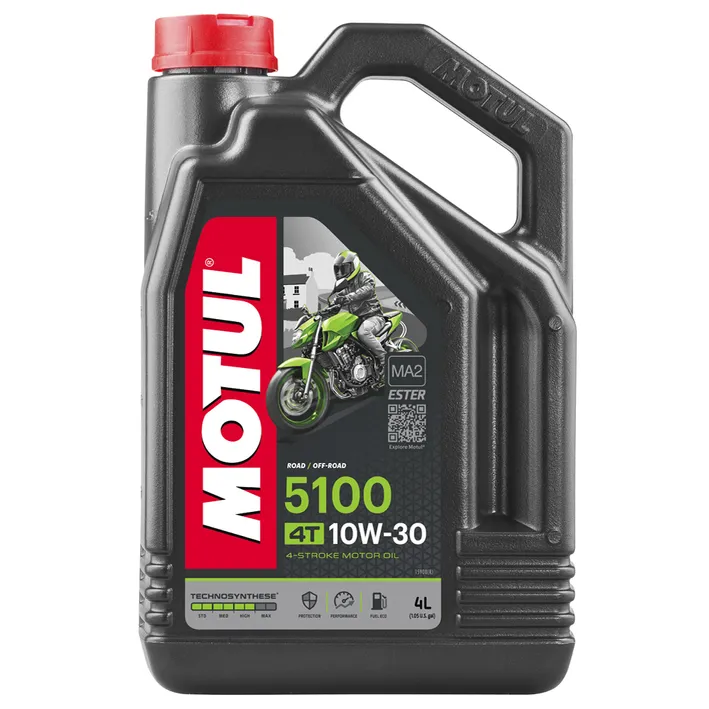 Масло моторное 4T Motul 5100 4T 10W30 4 л 104063