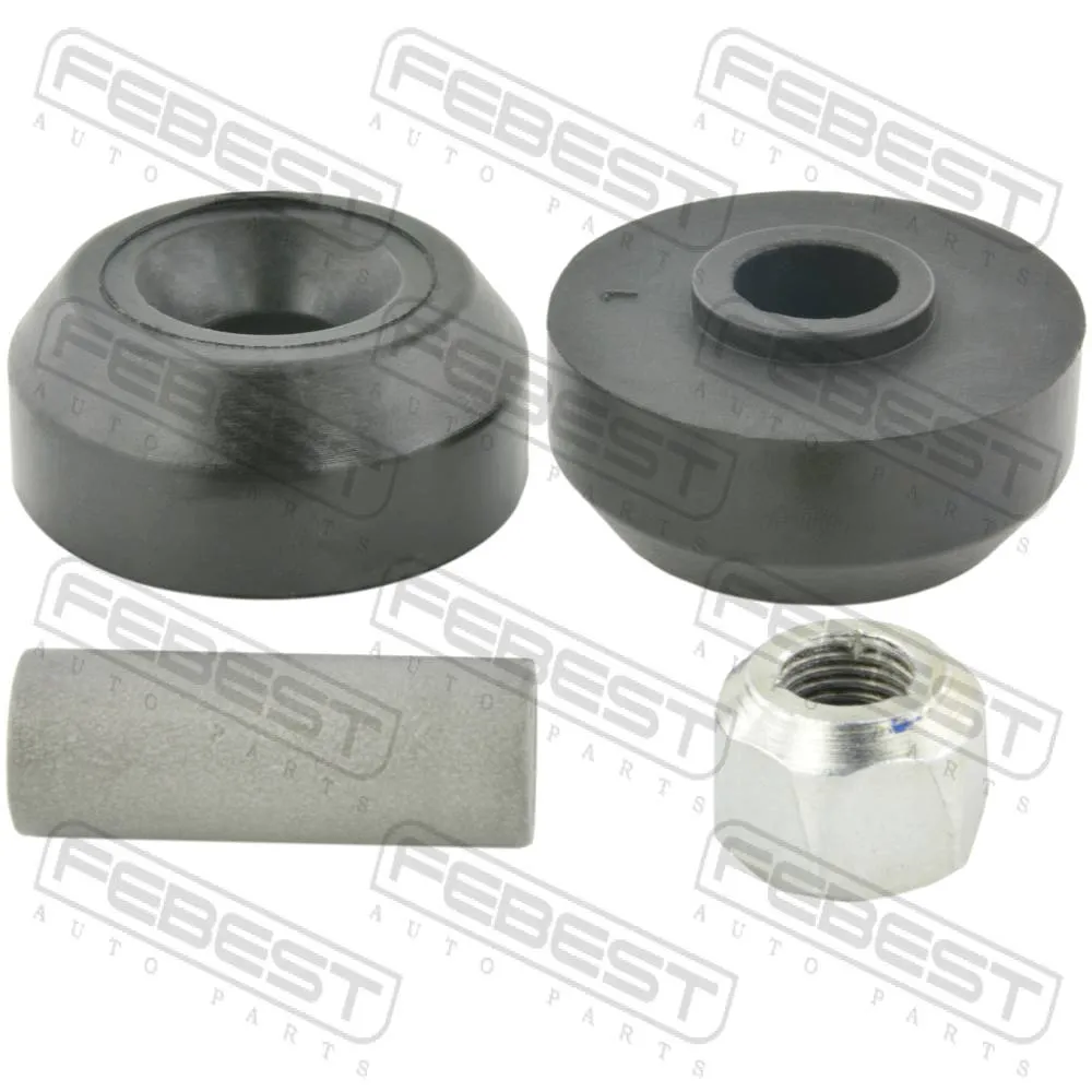 Втулка заднего амортизатора комплект RENAULT Duster 2010-> FEBEST NSB-G15RAR-KIT