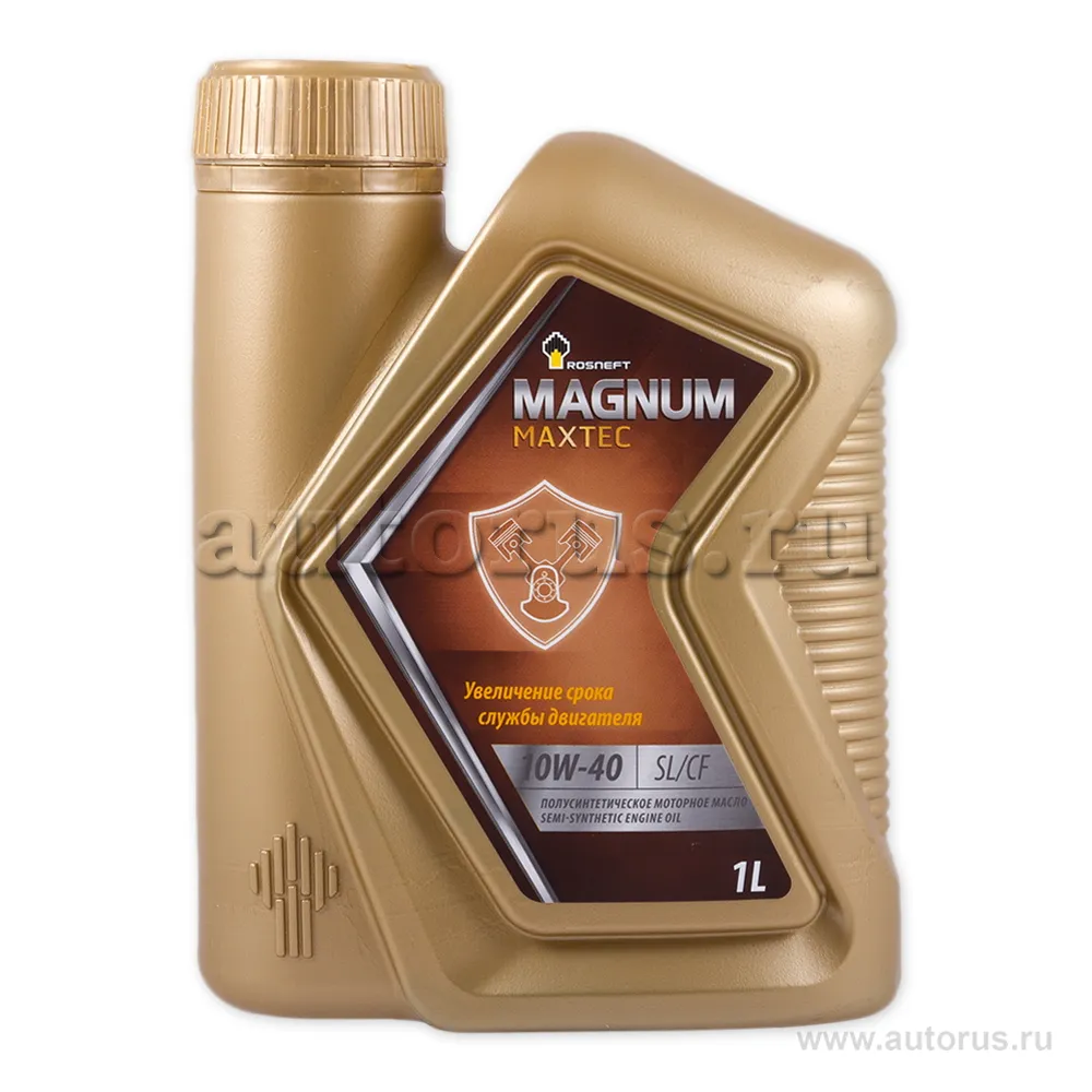 Масло моторное Rosneft Magnum Maxtec 10W-40 полусинтетическое 1 л 40814732