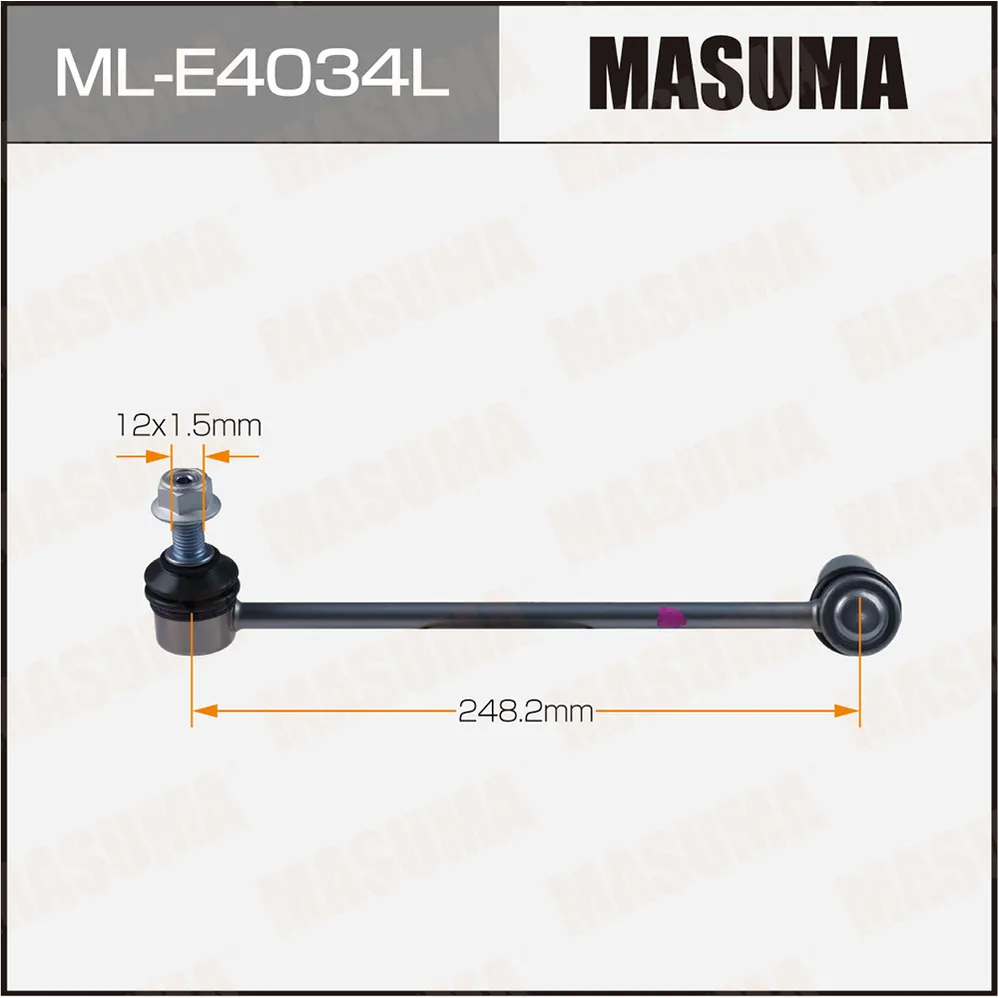 Тяга стабилизатора пер. MASUMA ML-E4034L