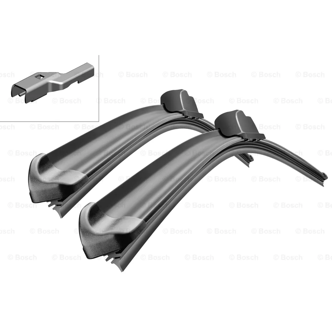 Щетка стеклоочистителя 600/475 мм бескаркасная комплект 2 шт BOSCH AeroTwin 3 397 118 979