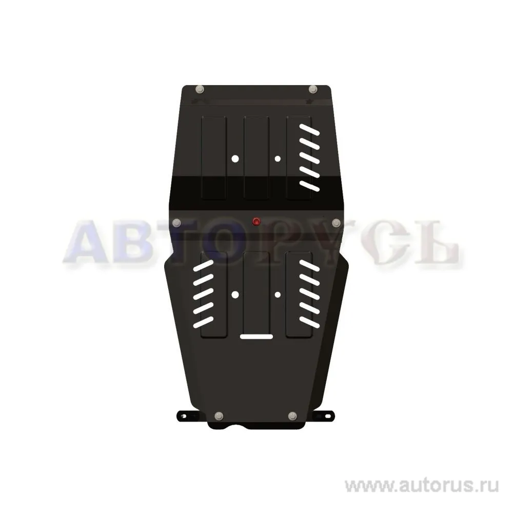 Защита КПП и раздаточной коробки на Suzuki Grand Vitara, 2005-08-12- Сталь 2,5 мм