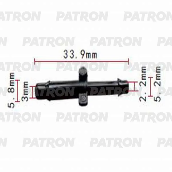 Тройник для Chrysler применяемость: соединитель трубок PATRON P370821