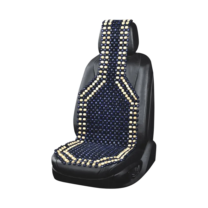 Накидка массажная на сидение (синяя) KRAFT KT835443