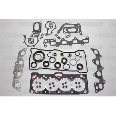 Комплект прокладок двигателя верхний с прокладкой ГБЦ Toyota Carina 1.6 16V 4A- PATRON PG1-1012