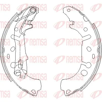 Колодки барабанные REMSA 4192.00