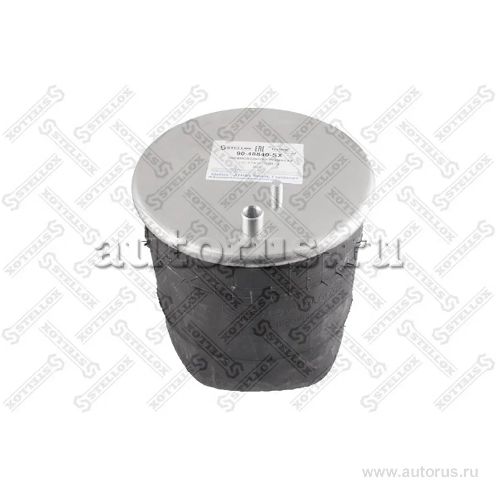 Пневмоподушка без стак. 4884N1P01 1шп.M12 1шт.M16 смещ.35 Поршень ..  STELLOX 90-48840-SX